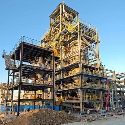 Bomba de incineración de la caldera de circulación natural de mejora y mantenimiento libre estructura compuesta