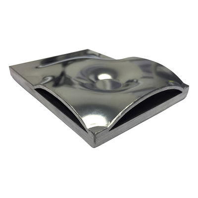 Placa de acero de hoyuelo de alto rendimiento con eficiencia superior de intercambio de calor Soldadura láser