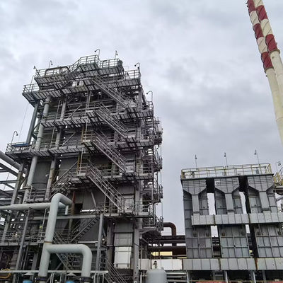 Estructura vertical Reducción del consumo de la caldera especial con alta eficiencia térmica