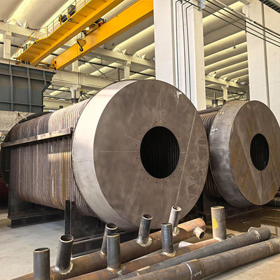 Incinerador industrial de control automático Calderas de calor de desechos Combustión a alta temperatura