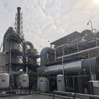 Fuego rotativo de apoyo a rodillos de alta velocidad 16000 M3/h Capacidad de tratamiento de gases de desecho