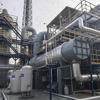 Fuego rotativo de apoyo a rodillos de alta velocidad 16000 M3/h Capacidad de tratamiento de gases de desecho