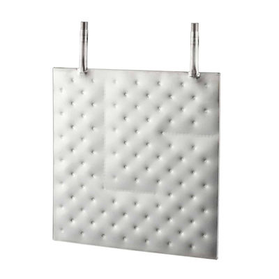 Ahorro de energía y reducción del consumo almohada Placa intercambiador de calor Adaptabilidad fuerte Soldadura continua