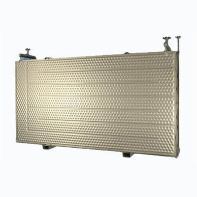 Intercambiadores de calor de placa de almohada de precisión PLC Alta tasa de recuperación de calor Larga vida útil