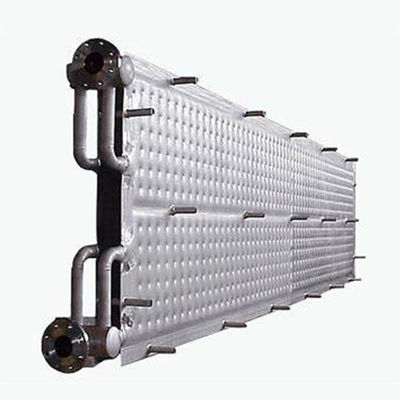Placas Cóncavas y Convexas Placas de almohada Intercambiador de calor Resistencia a la corrosión Fuerte adaptabilidad