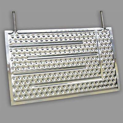 Material de acero inoxidable de conducto de fluido de placa de hoyuelo resistencia a la presión