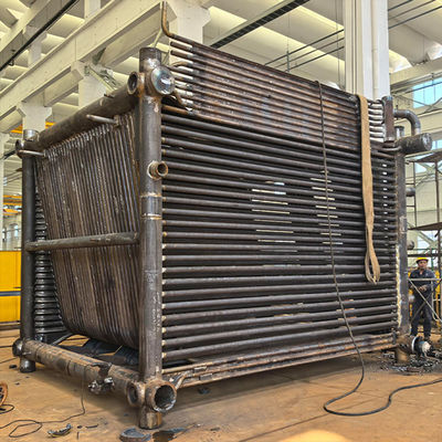 Capacidad de evaporación de 45 T/H Calderas de tubos de esquina Cuatro esquinas marco autoportante