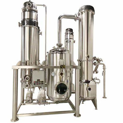 Evaporador de película de caída vertical modular de respuesta rápida Evaporador de película tipo PLC